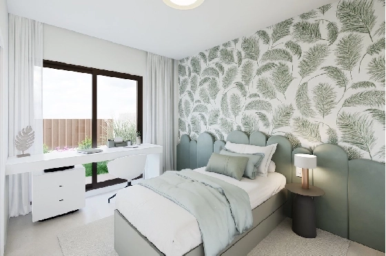 Villa in Los Alcazares zu verkaufen, Living area 197 m², Zustand Erstbezug, Plot 356 m², 3 Schlafzimmer, 3 Badezimmer, Pool, ref.: HA-LAN-451-E03-10
