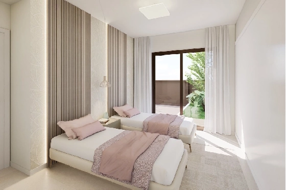 Villa in Los Alcazares zu verkaufen, Living area 197 m², Zustand Erstbezug, Plot 356 m², 3 Schlafzimmer, 3 Badezimmer, Pool, ref.: HA-LAN-451-E03-13