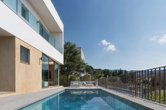 Villa in Alcalali zu verkaufen, Living area 165 m², Baujahr 2026, Zustand Erstbezug, + KLIMA, Klimaanlage, Plot 300 m², 3 Schlafzimmer, 2 Badezimmer, Pool, ref.: RG-0926-5