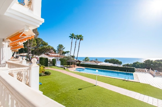 Apartment in Moraira zu verkaufen, Living area 125 m², Baujahr 1998, Klimaanlage, 2 Schlafzimmer, 1 Badezimmer, Pool, ref.: AM-12328DR-5