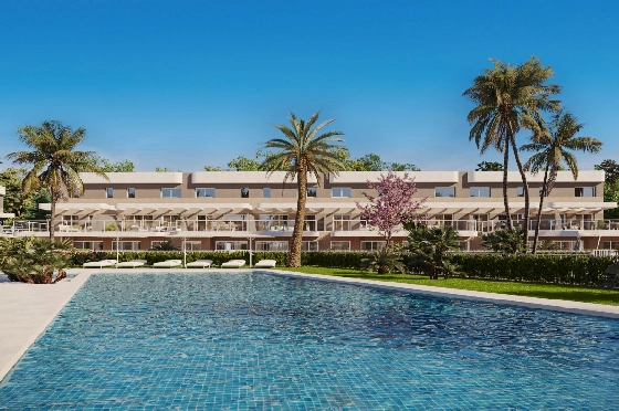 Apartment in Monforte Del Cid(Alenda Golf) zu verkaufen, Living area 81 m², Plot 162 m², 2 Schlafzimmer, 2 Badezimmer, Pool, ref.: TW-ALLURE-2-3