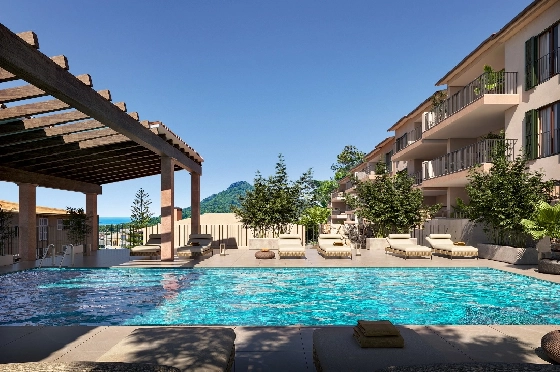 Apartment in Capdepera(Oliu) zu verkaufen, Living area 89 m², Plot 127 m², 2 Schlafzimmer, 2 Badezimmer, Pool, ref.: TW-OLIU,-CAPDEPERA-1
