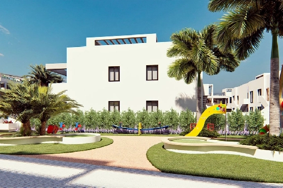 Erdgeschoss Apartment in Torrevieja zu verkaufen, Living area 131 m², Zustand Erstbezug, 2 Schlafzimmer, 2 Badezimmer, Pool, ref.: HA-TON-221-A01-10