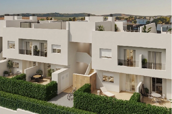 Erdgeschoss Apartment in Algorfa zu verkaufen, Living area 162 m², Zustand Erstbezug, Klimaanlage, 3 Schlafzimmer, 2 Badezimmer, Pool, ref.: HA-ARN-116-A02-2