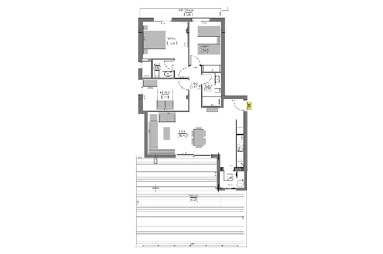Erdgeschoss Apartment in Algorfa zu verkaufen, Living area 162 m², Zustand Erstbezug, Klimaanlage, 3 Schlafzimmer, 2 Badezimmer, Pool, ref.: HA-ARN-116-A02-9