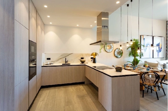 Doppelhaushälfte in Algorfa zu verkaufen, Living area 200 m², Zustand Erstbezug, Klimaanlage, Plot 450 m², 3 Schlafzimmer, 2 Badezimmer, Pool, ref.: HA-ARN-115-D01-10