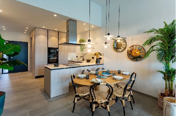 Doppelhaushälfte in Algorfa zu verkaufen, Living area 200 m², Zustand Erstbezug, Klimaanlage, Plot 450 m², 3 Schlafzimmer, 2 Badezimmer, Pool, ref.: HA-ARN-115-D01-8