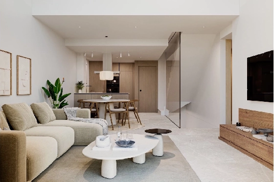 Doppelhaushälfte in Algorfa zu verkaufen, Living area 293 m², Zustand Erstbezug, Klimaanlage, Plot 292 m², 3 Schlafzimmer, 2 Badezimmer, Pool, ref.: HA-ARN-116-D02-2