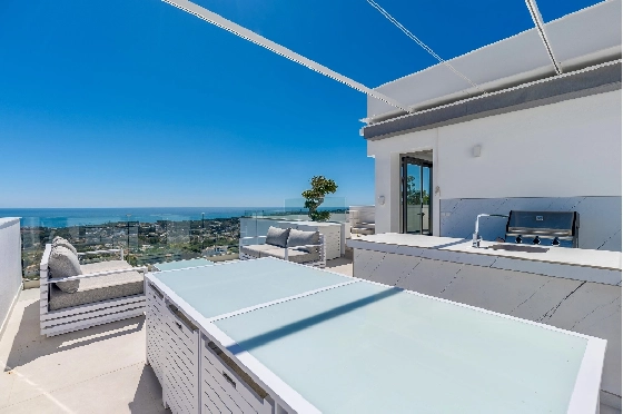 Villa in Moraira zu verkaufen, Living area 370 m², Baujahr 2022, Klimaanlage, Plot 813 m², 4 Schlafzimmer, 4 Badezimmer, Pool, ref.: AM-12683DR-10