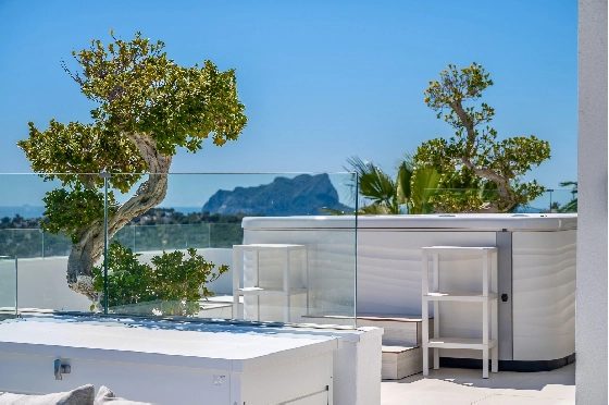 Villa in Moraira zu verkaufen, Living area 370 m², Baujahr 2022, Klimaanlage, Plot 813 m², 4 Schlafzimmer, 4 Badezimmer, Pool, ref.: AM-12683DR-14