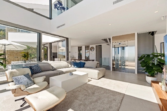 Villa in Moraira zu verkaufen, Living area 370 m², Baujahr 2022, Klimaanlage, Plot 813 m², 4 Schlafzimmer, 4 Badezimmer, Pool, ref.: AM-12683DR-26