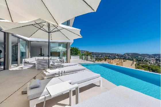 Villa in Moraira zu verkaufen, Living area 370 m², Baujahr 2022, Klimaanlage, Plot 813 m², 4 Schlafzimmer, 4 Badezimmer, Pool, ref.: AM-12683DR-37