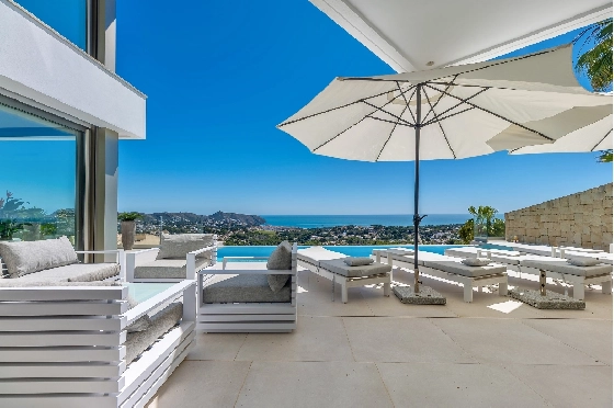 Villa in Moraira zu verkaufen, Living area 370 m², Baujahr 2022, Klimaanlage, Plot 813 m², 4 Schlafzimmer, 4 Badezimmer, Pool, ref.: AM-12683DR-4