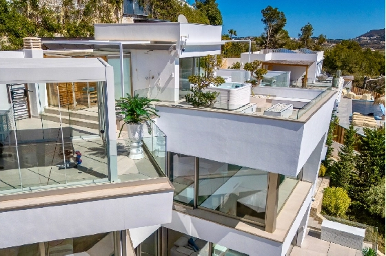 Villa in Moraira zu verkaufen, Living area 370 m², Baujahr 2022, Klimaanlage, Plot 813 m², 4 Schlafzimmer, 4 Badezimmer, Pool, ref.: AM-12683DR-43