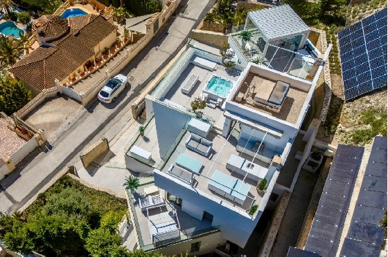 Villa in Moraira zu verkaufen, Living area 370 m², Baujahr 2022, Klimaanlage, Plot 813 m², 4 Schlafzimmer, 4 Badezimmer, Pool, ref.: AM-12683DR-44