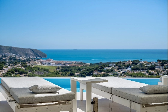 Villa in Moraira zu verkaufen, Living area 370 m², Baujahr 2022, Klimaanlage, Plot 813 m², 4 Schlafzimmer, 4 Badezimmer, Pool, ref.: AM-12683DR-6