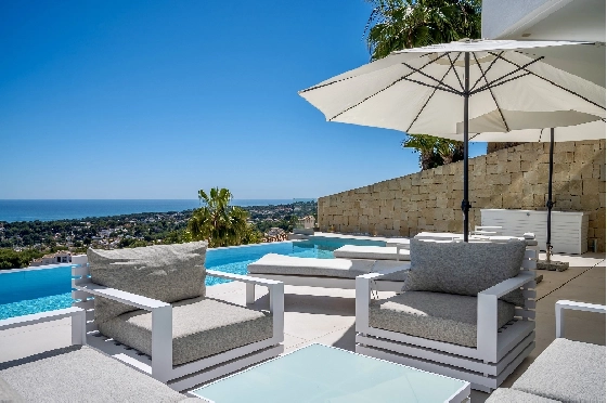 Villa in Moraira zu verkaufen, Living area 370 m², Baujahr 2022, Klimaanlage, Plot 813 m², 4 Schlafzimmer, 4 Badezimmer, Pool, ref.: AM-12683DR-7