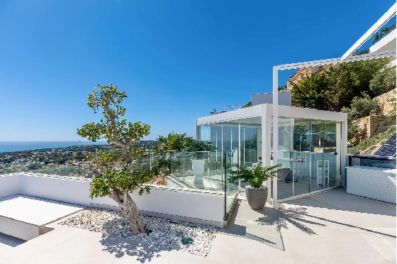 Villa in Moraira zu verkaufen, Living area 370 m², Baujahr 2022, Klimaanlage, Plot 813 m², 4 Schlafzimmer, 4 Badezimmer, Pool, ref.: AM-12683DR-8