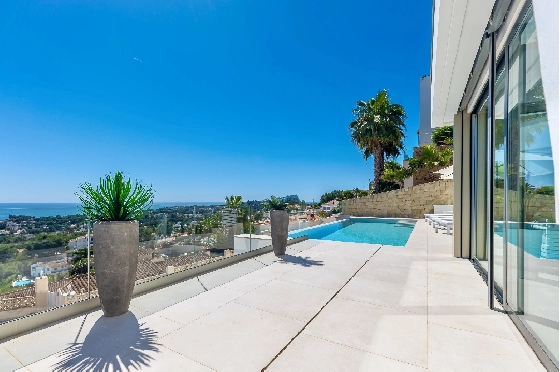 Villa in Moraira zu verkaufen, Living area 370 m², Baujahr 2022, Klimaanlage, Plot 813 m², 4 Schlafzimmer, 4 Badezimmer, Pool, ref.: AM-12683DR-9