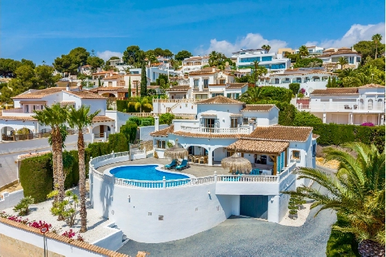 Villa in Moraira zu verkaufen, Living area 290 m², Baujahr 2003, + Ofen, Klimaanlage, Plot 847 m², 3 Schlafzimmer, 3 Badezimmer, Pool, ref.: AM-12692DR-10