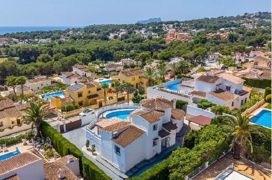 Villa in Moraira zu verkaufen, Living area 290 m², Baujahr 2003, + Ofen, Klimaanlage, Plot 847 m², 3 Schlafzimmer, 3 Badezimmer, Pool, ref.: AM-12692DR-14