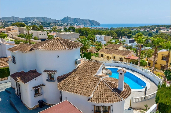 Villa in Moraira zu verkaufen, Living area 290 m², Baujahr 2003, + Ofen, Klimaanlage, Plot 847 m², 3 Schlafzimmer, 3 Badezimmer, Pool, ref.: AM-12692DR-15