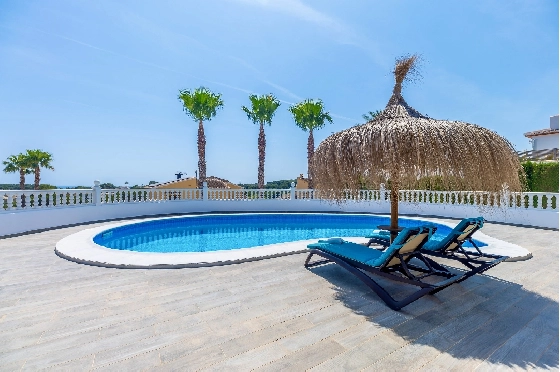 Villa in Moraira zu verkaufen, Living area 290 m², Baujahr 2003, + Ofen, Klimaanlage, Plot 847 m², 3 Schlafzimmer, 3 Badezimmer, Pool, ref.: AM-12692DR-16