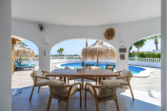 Villa in Moraira zu verkaufen, Living area 290 m², Baujahr 2003, + Ofen, Klimaanlage, Plot 847 m², 3 Schlafzimmer, 3 Badezimmer, Pool, ref.: AM-12692DR-24