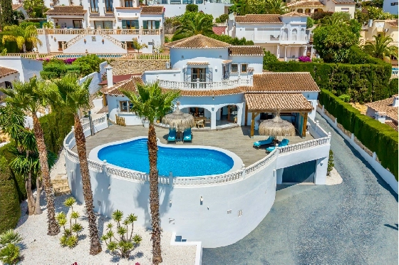 Villa in Moraira zu verkaufen, Living area 290 m², Baujahr 2003, + Ofen, Klimaanlage, Plot 847 m², 3 Schlafzimmer, 3 Badezimmer, Pool, ref.: AM-12692DR-3