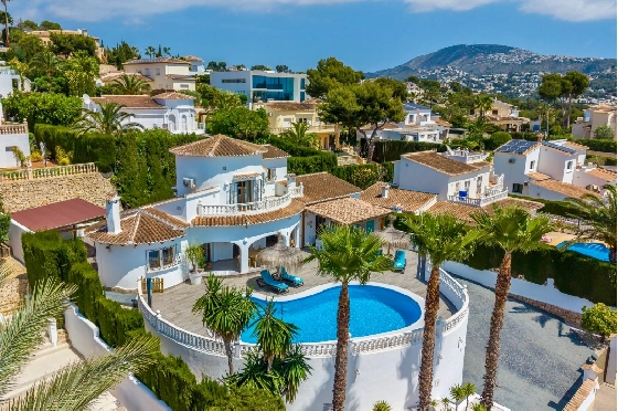 Villa in Moraira zu verkaufen, Living area 290 m², Baujahr 2003, + Ofen, Klimaanlage, Plot 847 m², 3 Schlafzimmer, 3 Badezimmer, Pool, ref.: AM-12692DR-5