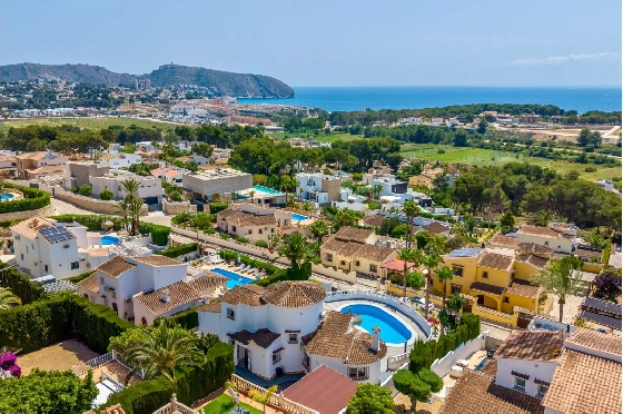 Villa in Moraira zu verkaufen, Living area 290 m², Baujahr 2003, + Ofen, Klimaanlage, Plot 847 m², 3 Schlafzimmer, 3 Badezimmer, Pool, ref.: AM-12692DR-8