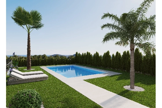Villa in Finestrat zu verkaufen, Living area 157 m², Plot 517 m², 3 Schlafzimmer, 3 Badezimmer, Pool, ref.: CPS-ESPH995-3