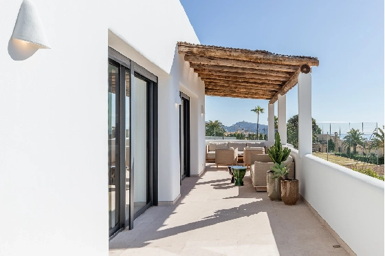 Villa in Moraira zu verkaufen, Living area 347 m², Baujahr 2025, Klimaanlage, Plot 852 m², 4 Schlafzimmer, 5 Badezimmer, Pool, ref.: AM-12704DA-12