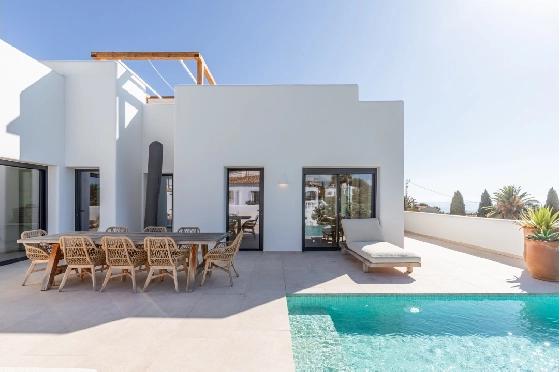 Villa in Moraira zu verkaufen, Living area 347 m², Baujahr 2025, Klimaanlage, Plot 852 m², 4 Schlafzimmer, 5 Badezimmer, Pool, ref.: AM-12704DA-2