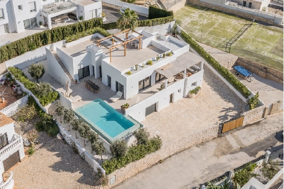 Villa in Moraira zu verkaufen, Living area 347 m², Baujahr 2025, Klimaanlage, Plot 852 m², 4 Schlafzimmer, 5 Badezimmer, Pool, ref.: AM-12704DA-43
