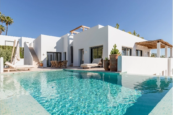 Villa in Moraira zu verkaufen, Living area 347 m², Baujahr 2025, Klimaanlage, Plot 852 m², 4 Schlafzimmer, 5 Badezimmer, Pool, ref.: AM-12704DA-44