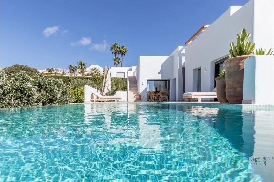 Villa in Moraira zu verkaufen, Living area 347 m², Baujahr 2025, Klimaanlage, Plot 852 m², 4 Schlafzimmer, 5 Badezimmer, Pool, ref.: AM-12704DA-45