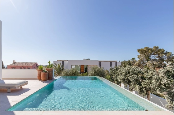 Villa in Moraira zu verkaufen, Living area 347 m², Baujahr 2025, Klimaanlage, Plot 852 m², 4 Schlafzimmer, 5 Badezimmer, Pool, ref.: AM-12704DA-47