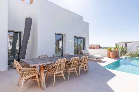 Villa in Moraira zu verkaufen, Living area 347 m², Baujahr 2025, Klimaanlage, Plot 852 m², 4 Schlafzimmer, 5 Badezimmer, Pool, ref.: AM-12704DA-49