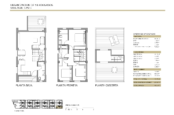 Eck-Reihenhaus in Els Poblets zu verkaufen, Living area 92 m², Plot 43 m², 3 Schlafzimmer, 2 Badezimmer, ref.: IV-SV1-8