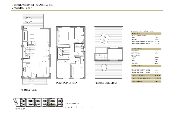 Eck-Reihenhaus in Els Poblets zu verkaufen, Living area 93 m², Plot 49 m², 3 Schlafzimmer, 2 Badezimmer, ref.: IV-SV4-8