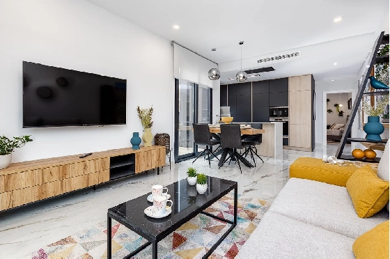 Erdgeschoss Apartment in Ciudad Quesada zu verkaufen, Living area 116 m², Zustand Erstbezug, Klimaanlage, 2 Schlafzimmer, 2 Badezimmer, Pool, ref.: HA-CQN-120-A01-3