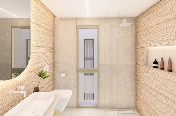 Etagen Apartment in Los Alcazares zu verkaufen, Living area 100 m², Zustand Erstbezug, Klimaanlage, 3 Schlafzimmer, 2 Badezimmer, Pool, ref.: HA-LAN-480-A03-19