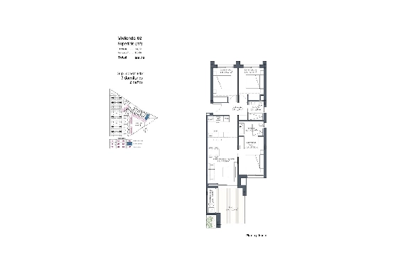 Etagen Apartment in Los Alcazares zu verkaufen, Living area 100 m², Zustand Erstbezug, Klimaanlage, 3 Schlafzimmer, 2 Badezimmer, Pool, ref.: HA-LAN-480-A03-27