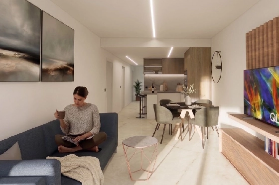 Penthouse Apartment in Guardamar del Segura zu verkaufen, Living area 146 m², Zustand Erstbezug, 2 Schlafzimmer, 2 Badezimmer, Pool, ref.: HA-GUN-439-A02-8
