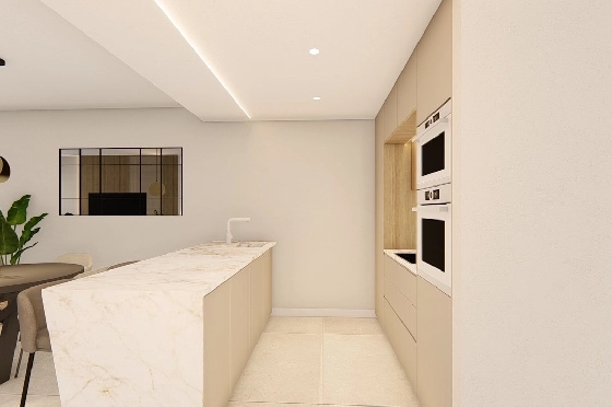 Penthouse Apartment in Los Alcazares zu verkaufen, Living area 150 m², Zustand Erstbezug, Klimaanlage, 2 Schlafzimmer, 2 Badezimmer, Pool, ref.: HA-LAN-480-A02-7