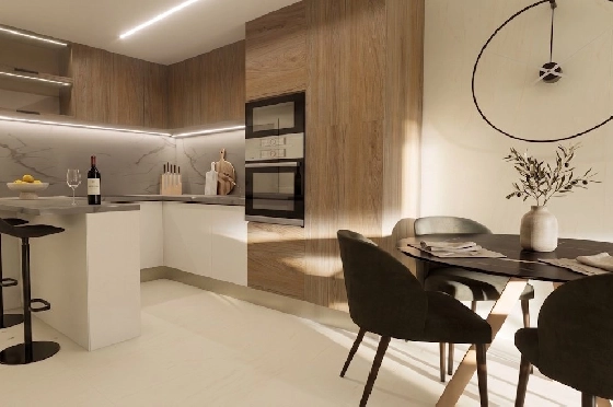 Penthouse Apartment in Guardamar del Segura zu verkaufen, Living area 182 m², Zustand Erstbezug, 3 Schlafzimmer, 2 Badezimmer, Pool, ref.: HA-GUN-439-A04-6