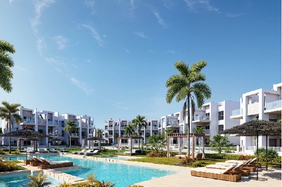Penthouse Apartment in Los Alcazares zu verkaufen, Living area 177 m², Zustand Erstbezug, Klimaanlage, 3 Schlafzimmer, 2 Badezimmer, Pool, ref.: HA-LAN-480-A04-2