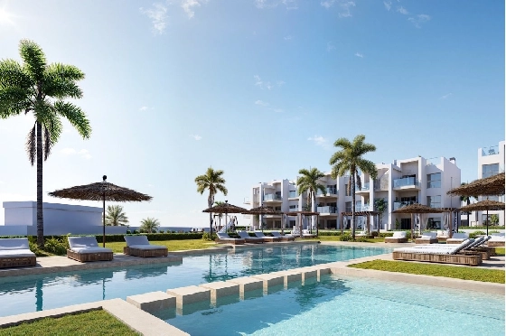 Penthouse Apartment in Los Alcazares zu verkaufen, Living area 177 m², Zustand Erstbezug, Klimaanlage, 3 Schlafzimmer, 2 Badezimmer, Pool, ref.: HA-LAN-480-A04-4