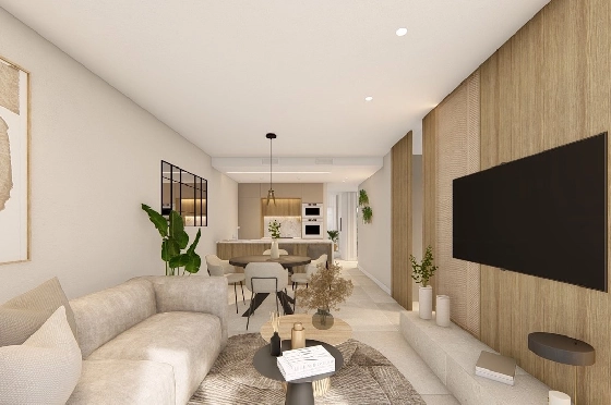 Penthouse Apartment in Los Alcazares zu verkaufen, Living area 177 m², Zustand Erstbezug, Klimaanlage, 3 Schlafzimmer, 2 Badezimmer, Pool, ref.: HA-LAN-480-A04-5